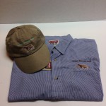 Hamilton Wholesale Meats Logo on shirt and cap