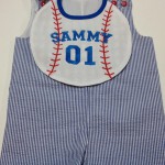 personalized baseball bib